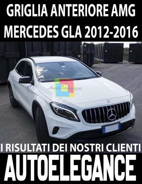 Mercedes Gla X156 2013-2016 Grille Avant Grille Amg Look Gt-R