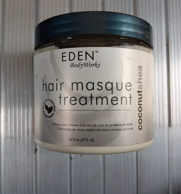 Eden BodyWorks Coconut Shea Natural Hair Masque Treatment 16oz (J42)