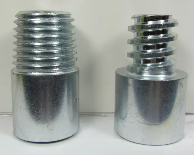 2 pcs - Ultimate Adapter - Euro to USA Threads & USA to Euro Threads Adapter - q