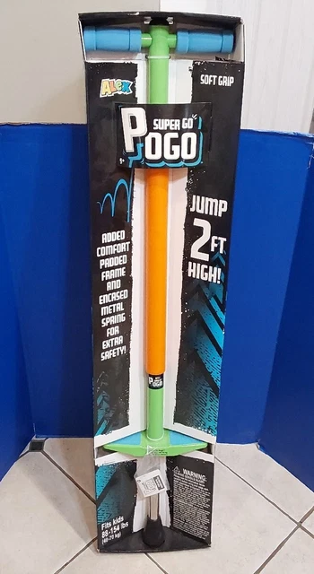 Alex Toys Active Play Super Go Pogo Stick, Kids 9 Yrs And Older, 88-154 Lbs New