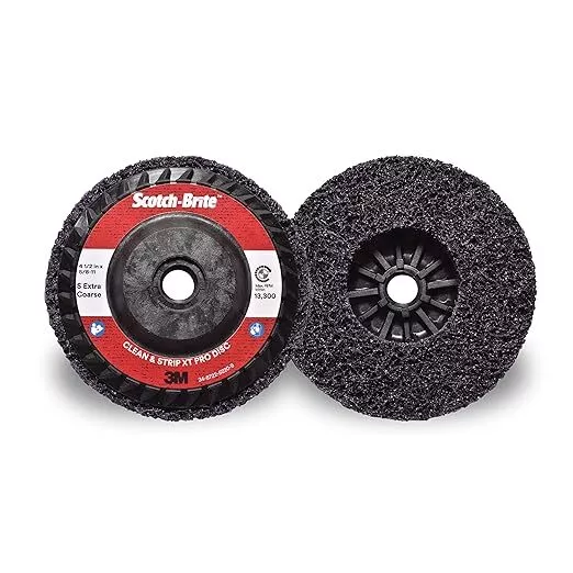 Scotch-Brite Clean and Strip XT Pro Disc - Rust and Paint Stripping Disc - 4.5”