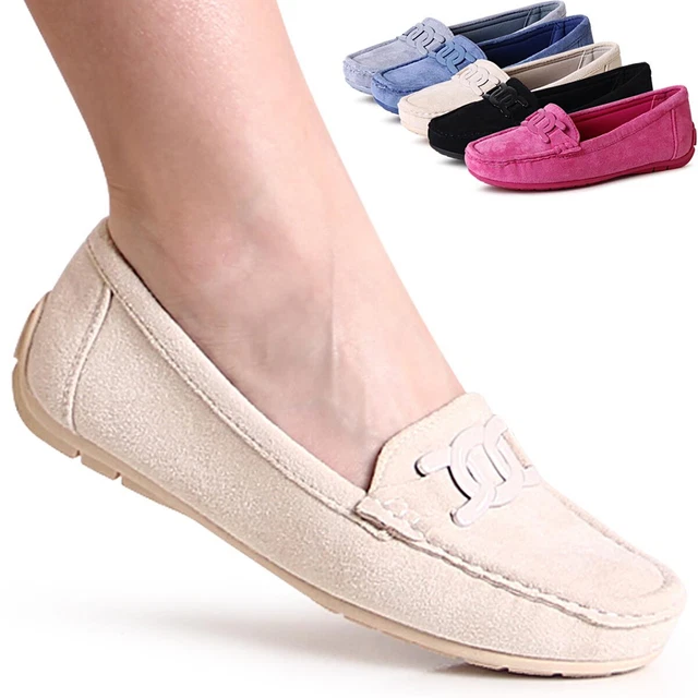 Femmes Velours Mocassins Confort Mocassins Chaussures Basses Mocassins
