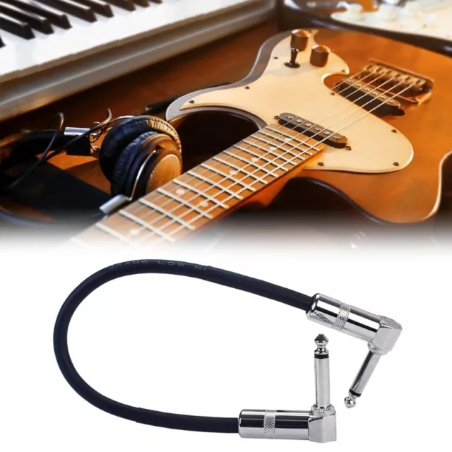 Guitar Cables Professional Right Angle Cables for Guitar Bass Pedals