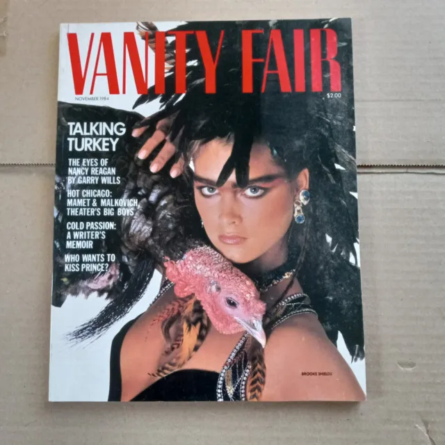 Vanity Fair (November, 1984) Brooke Shields