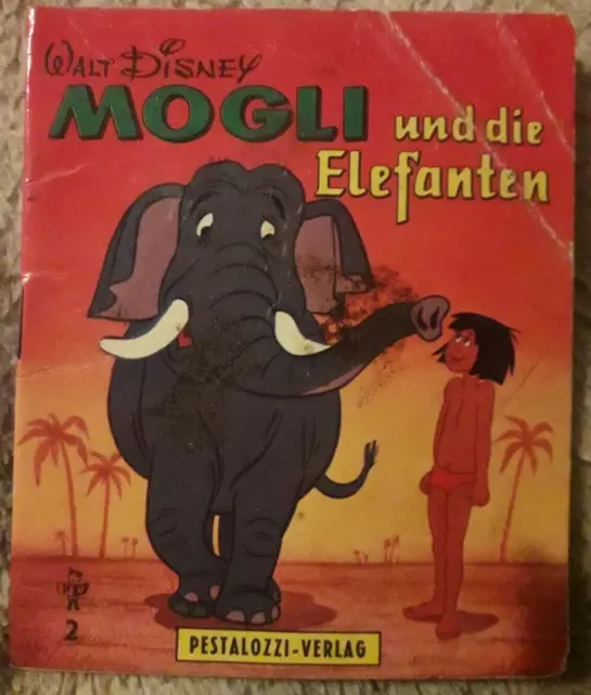 Walt Disney-Pevau-Büchlein Nr.2 - Mogli und die Elefanten