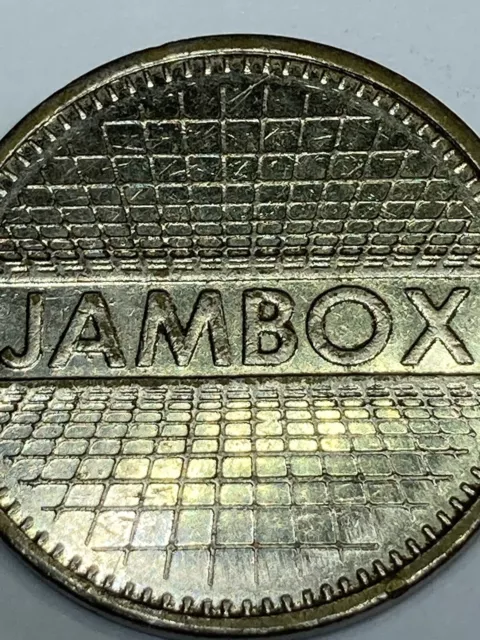 JAMBOX ARCADE AMUSEMENT PACHISLO? TOKEN RARE (#bq1)