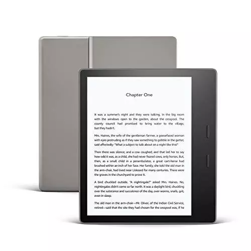 Kindle Oasis | Now with adjustable warm light | Waterproof, 8 GB, Wi-Fi |