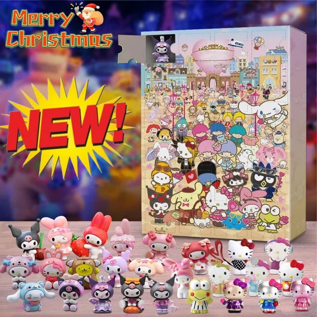 HELLO KITTY 2024 Christmas Advent Calendar Kuromi Countdown 24 Days