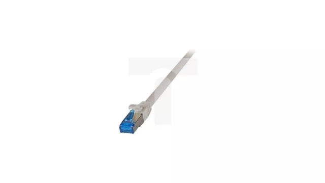 Cable de conexión SFTP 5 m Cat6a LSZH Superflex gris sobre cable Cat7 /T2DE