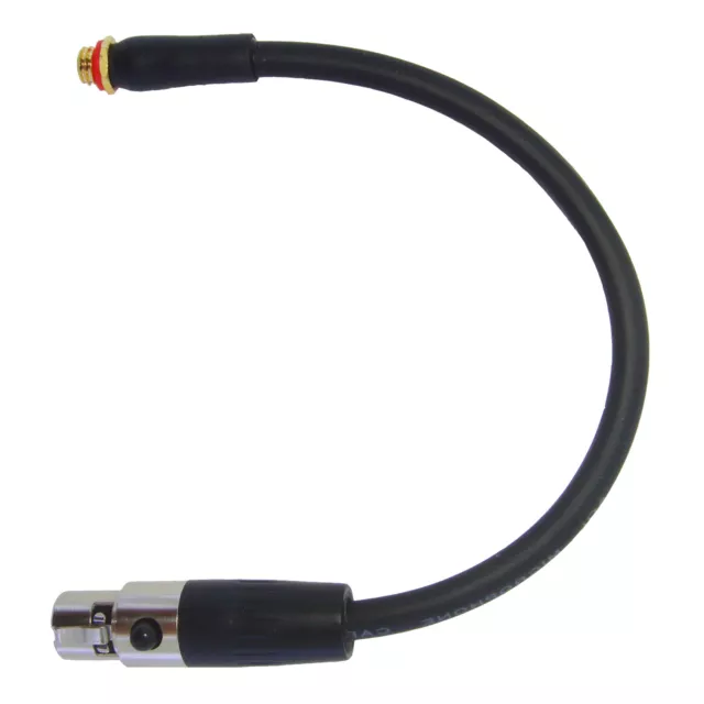 Microphone Adapter for Countryman DPA Microdot to Shure TA4F 4 Pin Mini XLR TQG