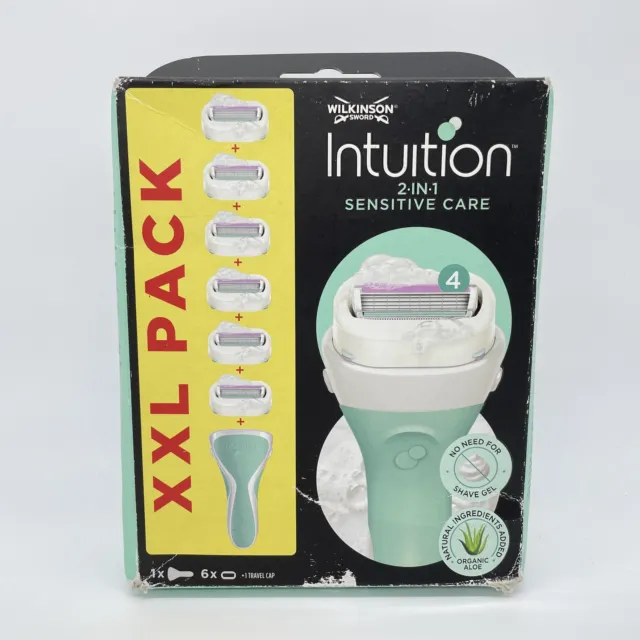 Wilkinson Sword - Intuition Sensitive Care - XXL-Packung - Rasierklingen für Fra