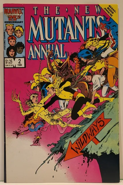 New Mutants Annual #2 (1st USA appearance of Psylocke, 1st app of Meggan)
