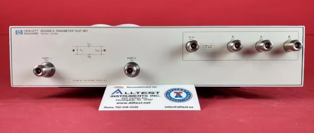 HP - Agilent - Keysight 85046B S-Parameter Test Set