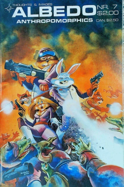 Albedo  #7 (1St Series) Thoughts & Images Comics 1986 Vf/Nm