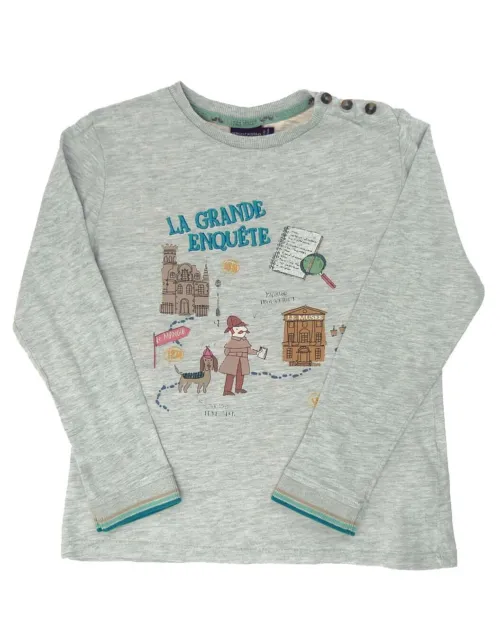 Sergent major tee shirt garçon 7 ans