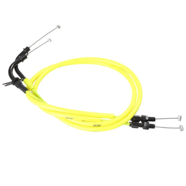 Cavi Acceleratore Giallo Moto Linee Acceleratore Adatta Suzuki GSXR600/750 06-10