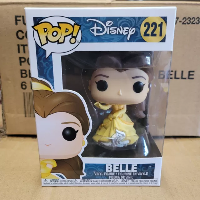 Funko Pop Disney New Princess Beauty And The Beast Belle Figure 11220 - In Stock
