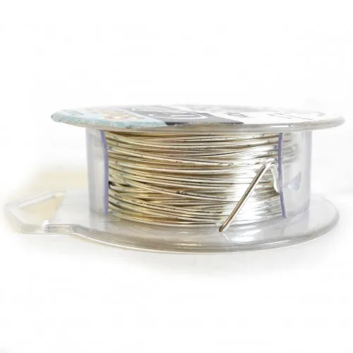 Soft Flex Craft Wire NT Silver Plated 1.024mm Thick 6.1mtr lgth - FT2218SPSIL