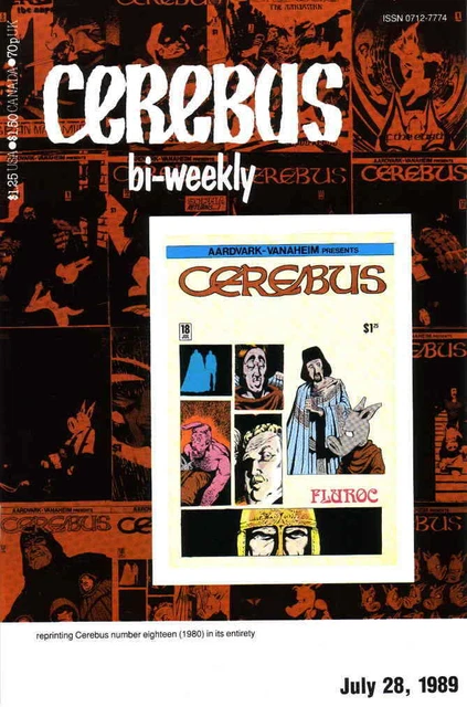 Cerebus Bi-Weekly #18 VF; Aardvark-Vanaheim | Dave Sim - we combine shipping