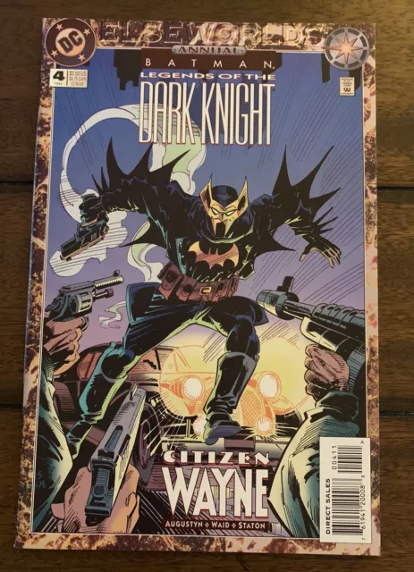 DC Comics Batman Legends of the Dark Knight Annual 4 1994 Citizen Wayne VF/NM