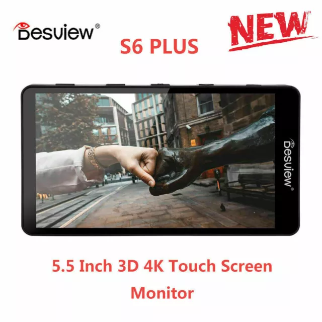 Bestview S6 PLUS 5.5" Screen Touch HDMI FHD Field Video DSLR Monitor with 3D Lut