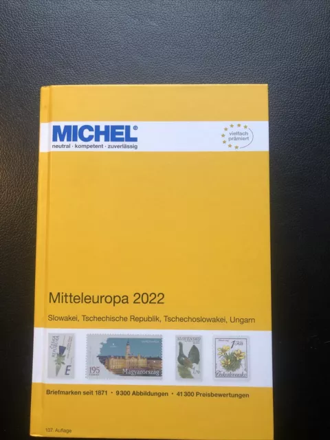 Michel Europa Band 2 Mitteleuropa 2022, wenig benutzt, Sehr Guter Zustand