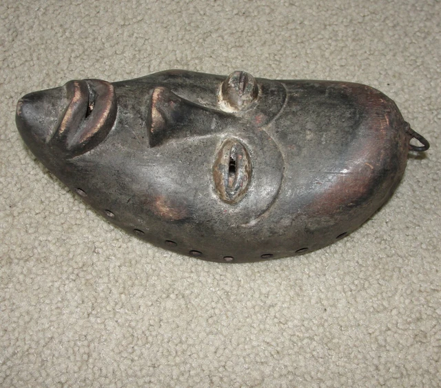 ​Old Antique African Dan Face Masque Mask Liberia, Ivory Coast Africa Baule Art