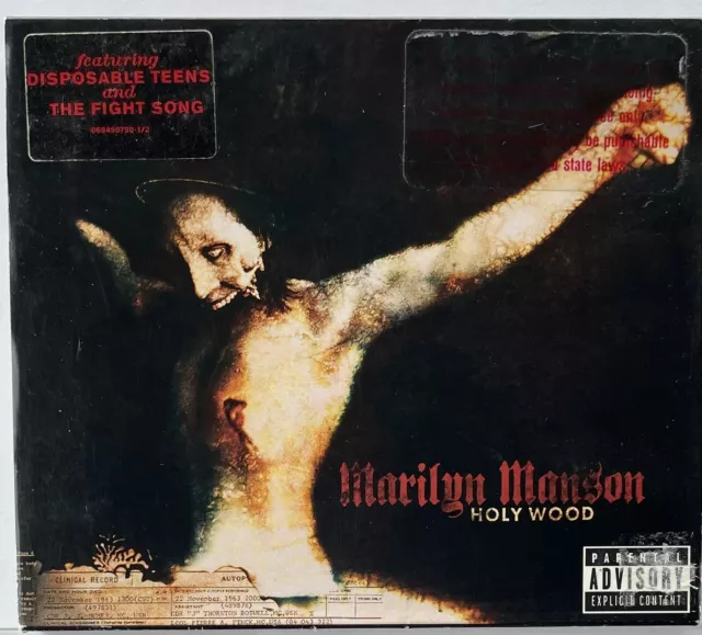 Marilyn Manson, Holywood, Enhanced, Promo, CD, 2000