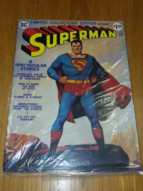 Dc Limited Collectors Edition C 31 Superman Vf (8.0) Treasury Dc Comics