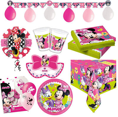 BESTZY Set di Articoli per Feste Mickey Mouse Forniture for Feste di Compleanno for Bambini Kit Party Festa in Tavola Mickey Mouse per Bambino Compleanno Mickey Mouse Party Set 