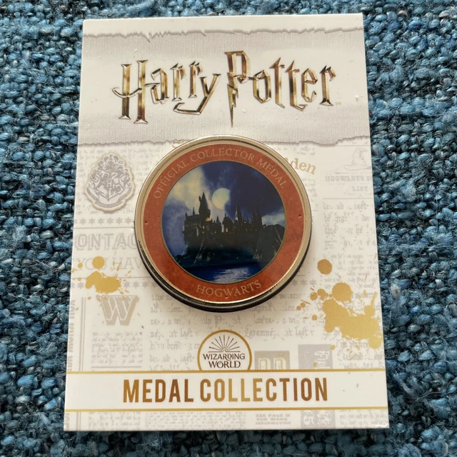 HARRY POTTER WORLD Wizarding Coin Medal Collection HOGWARTS 8.84