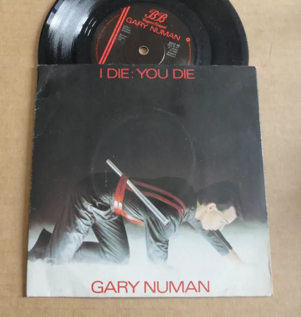 Disque  45T De  Gary Numan   " I Die You Die "