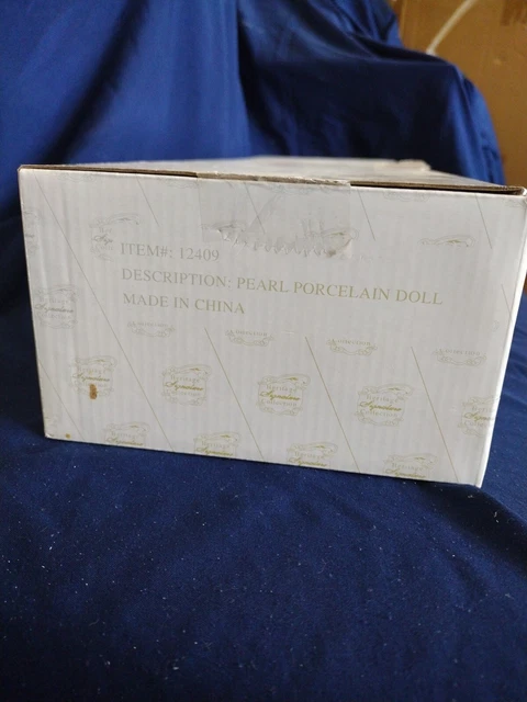 NIB Heritage Signature Collection Porcelain Doll Pearl 12409 2