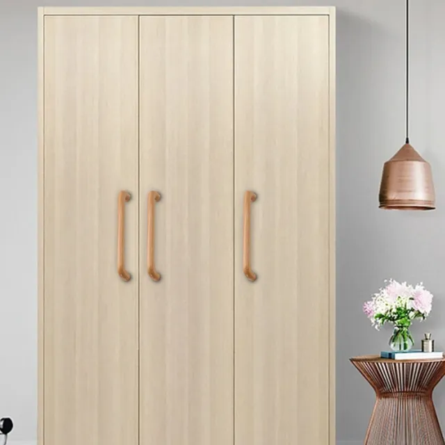 Manija moderna minimalista para muebles de madera mejora la estética de tu armario