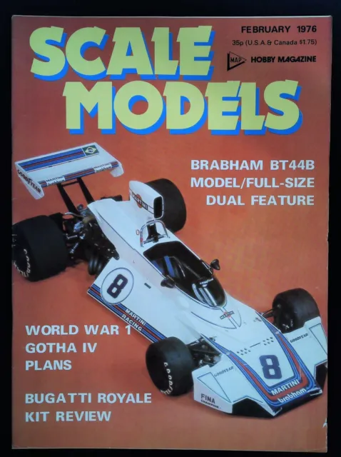 Scale Models Magazine February 1976 mbox2145 World War 1
