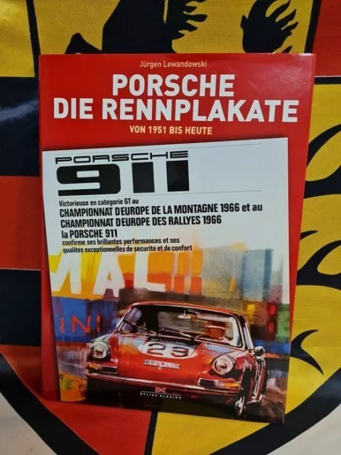 Porsche  Die Rennplakate Jürgen Lewandowski Poster Plakat Rennplakat