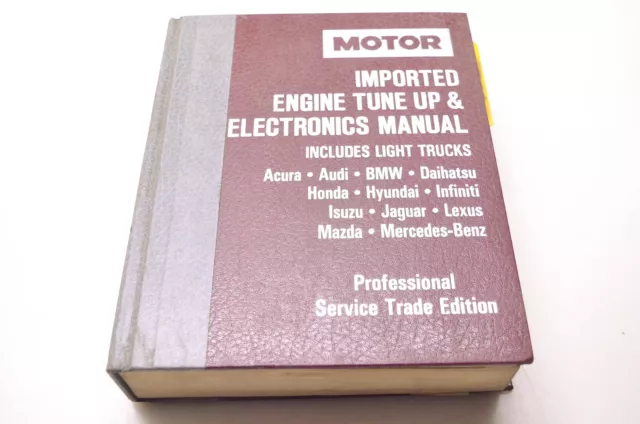 Motor 0-87851-797-9, 17612 Imported Engine Tune Up & Electronics Manual 1990-93