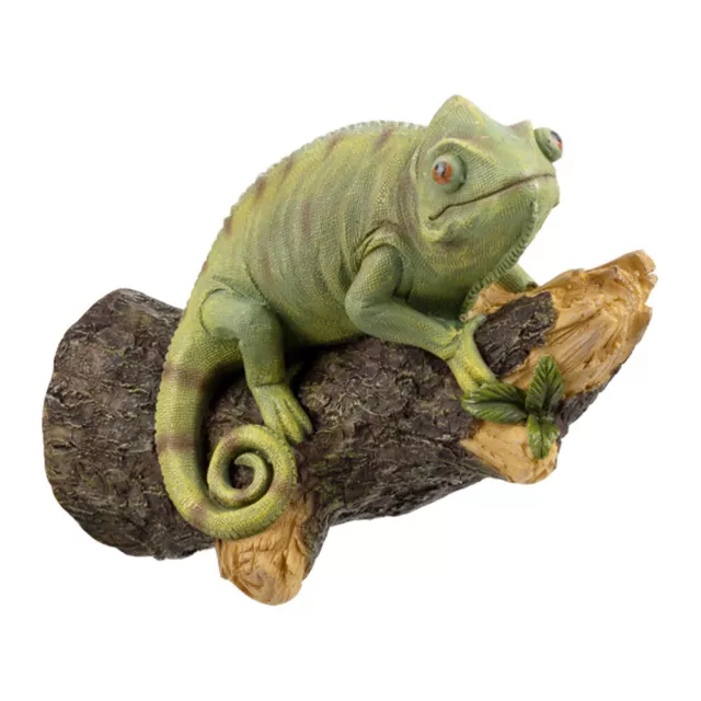 Resin Chameleon Ornament Miss Outdoor Toys for Kids Educational