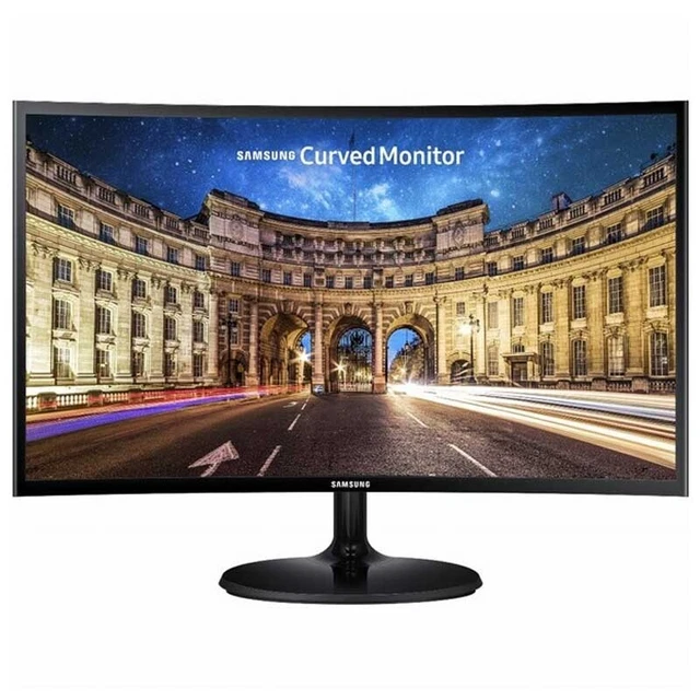 Samsung C24F390FHR 61 cm 24 Zoll LED-Monitor Curved Full-HD 1920x1080 Pixel 16:9