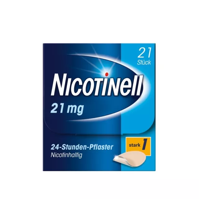 Nicotinell 21 mg/24-Stunden-Pflaster (bisher 52,5 mg) , 21 St. Pflaster 110088