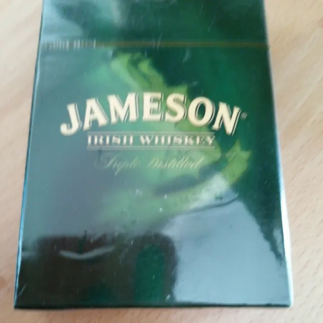 Jameson irish whisky  Playing Cards, New In Original Packaging