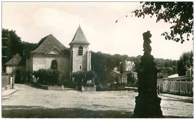95.ANDILLY.n°23804.PLACE DE L'EGLISE.CPSM