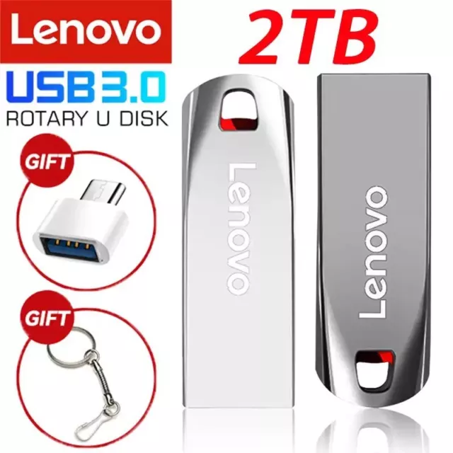 Lenovo-Mini clé USB  2TB USB 3