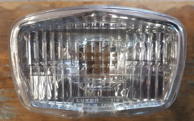 Optique phare LUXOR 118 MOTOBECANE MOTOCONFORT mobylette CADY Optique phare LUXOR 118 MOTOBECANE MOTOCONFORT mobylette CADY
