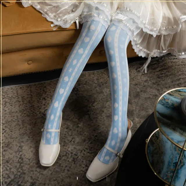 Lolita Sweet Girls Velvet Pantyhose Stocking Cosplay Japanese Kawaii Winter Sock