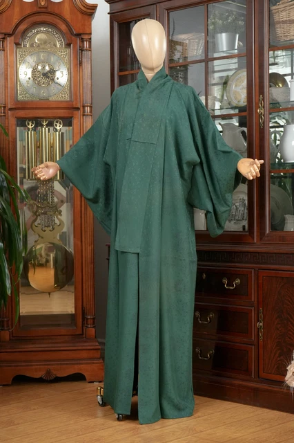 Dear Vanilla Japanese Tango Chirimen Silk Iromuji Kimono Women's Authentic Japan