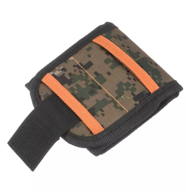 Magnetic Wristband for Screws 15 Magnets Nylon Wrist Band with Pocket Camouflage 3