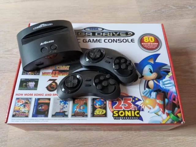 Mega drive console shop 80 games