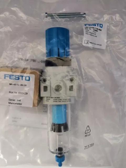 1PCS LFR-1/4-DB-7-5M-MINI For FESTO filter pressure reducing valve (539689) NEW