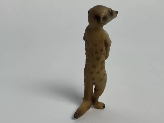 Schleich Adult Meerkat Standing Animal Figure Retired Wildlife 14368